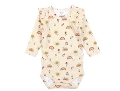 Name It creme de peche body regnbuer